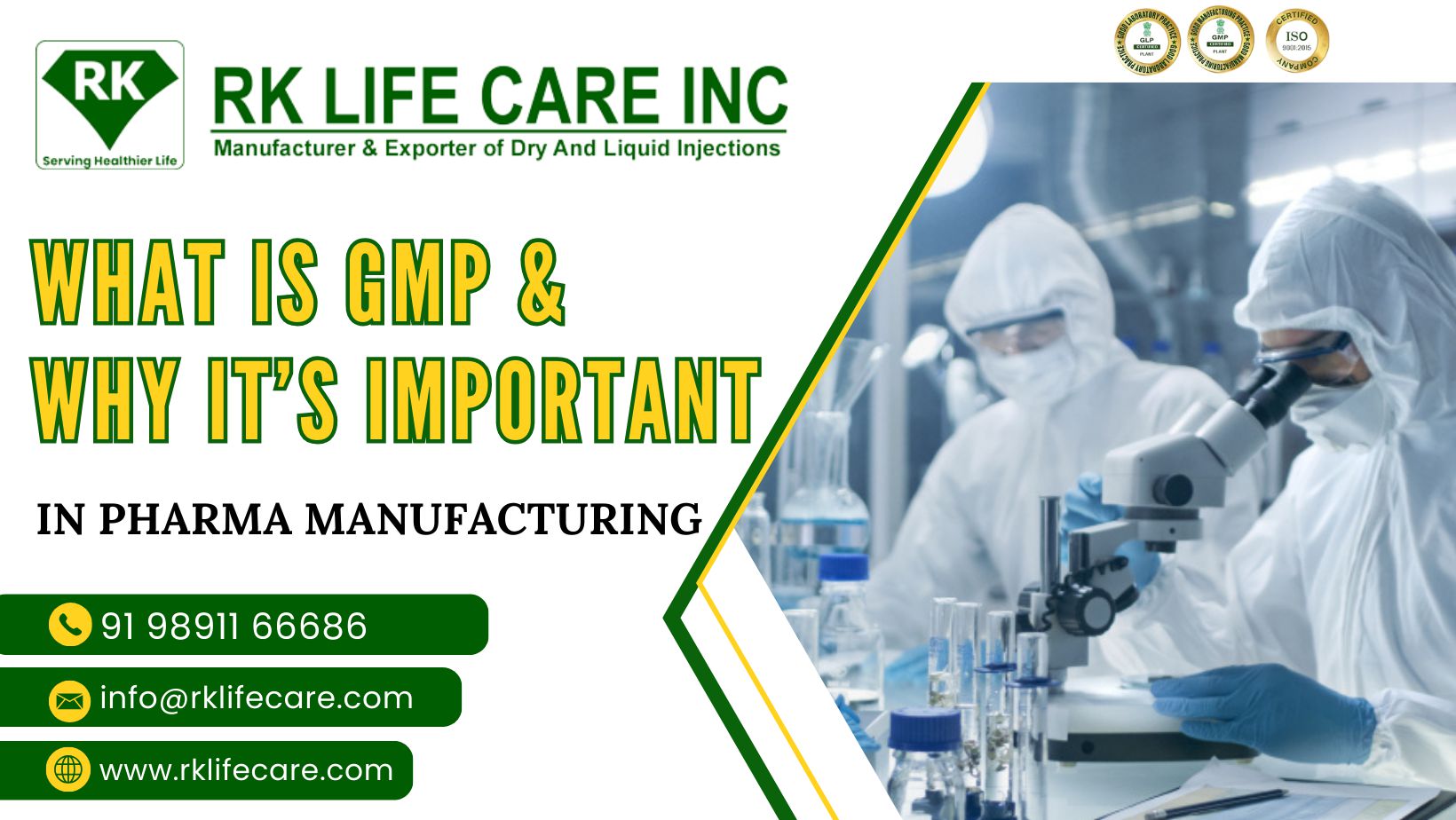 What is GMP & Why It’s Important in Pharma Manufacturing